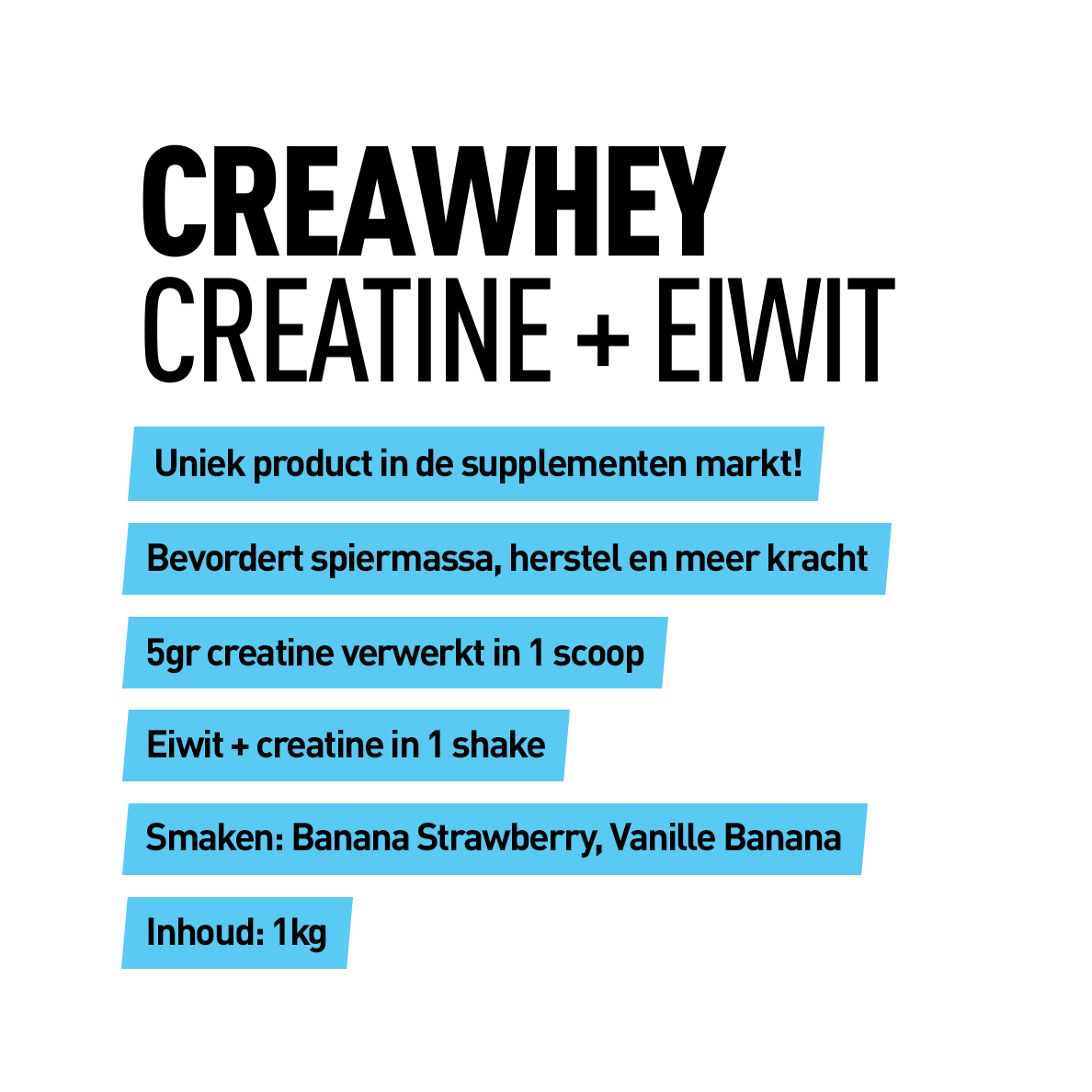 CreaWhey (Creatine Eiwit mix) - Image 3