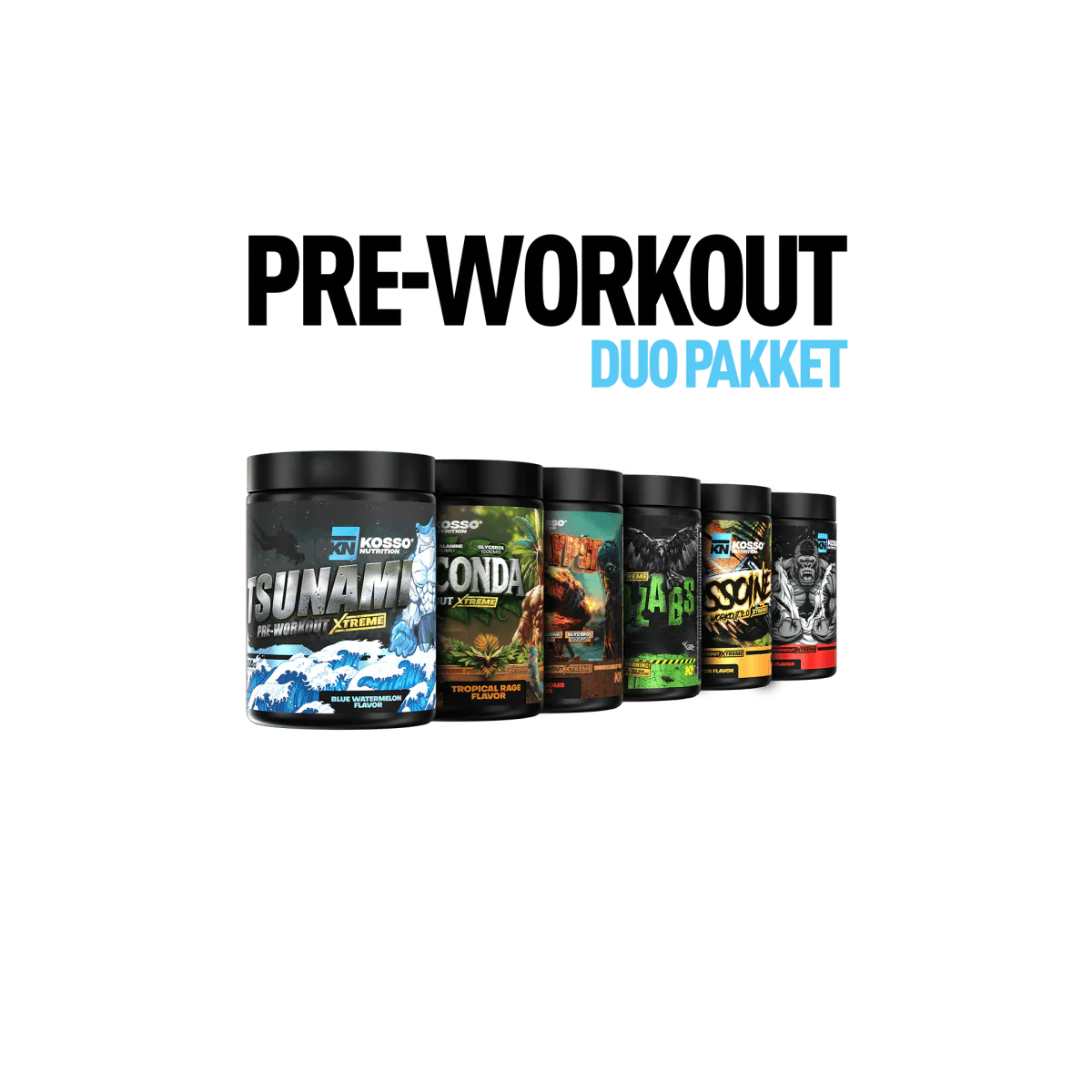Pre-Workout Duo Pakket
